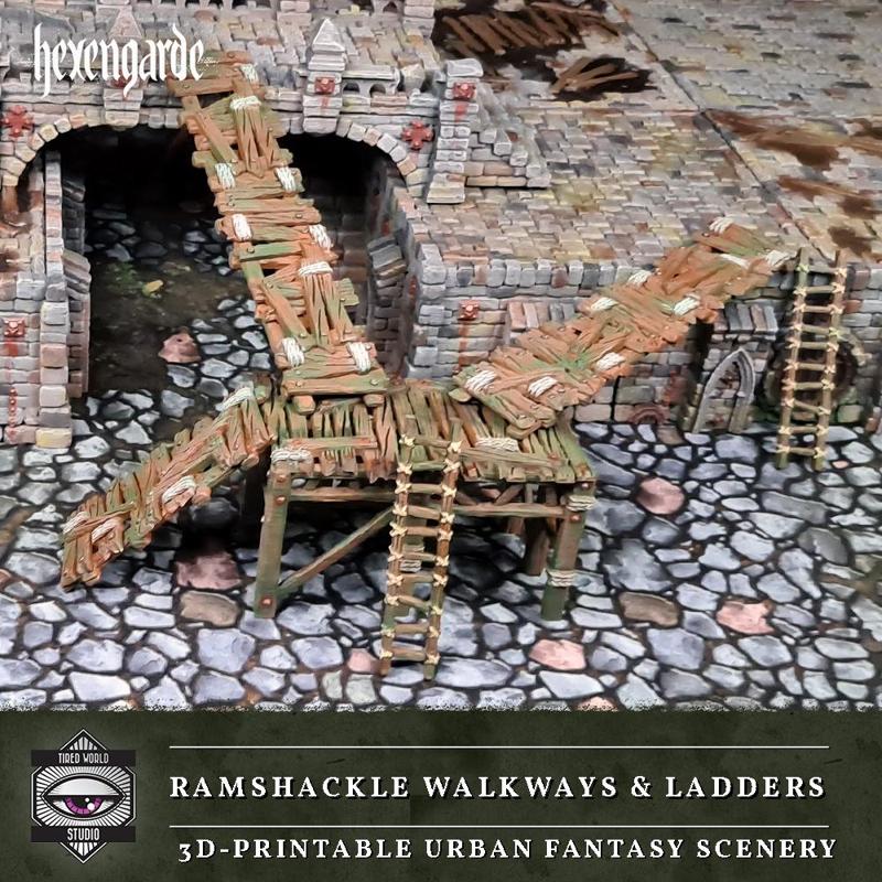 Ramshackle Walkways and Ladders