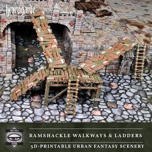 Ramshackle Walkways and Ladders