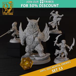 RPG - Monsters DnD 5e - Mortal Enemies Set 13
