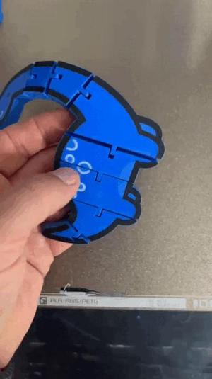 Flexi Longneck Dino, Articulated Dino Toy