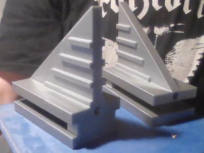 Shelf support for HPL board 10cm ultra-stable