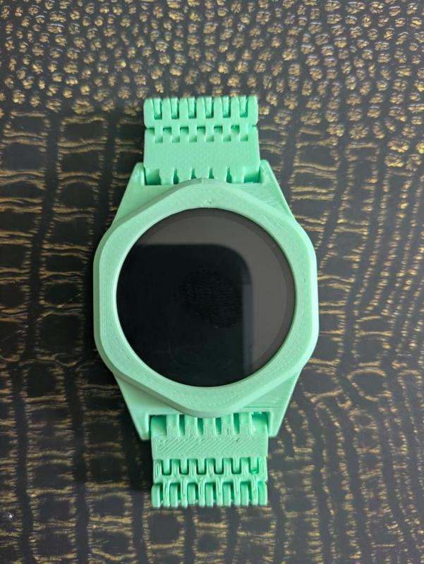 Smartwatch case for  waveshare ESP32-S3 1.28in round touch LCD dev board