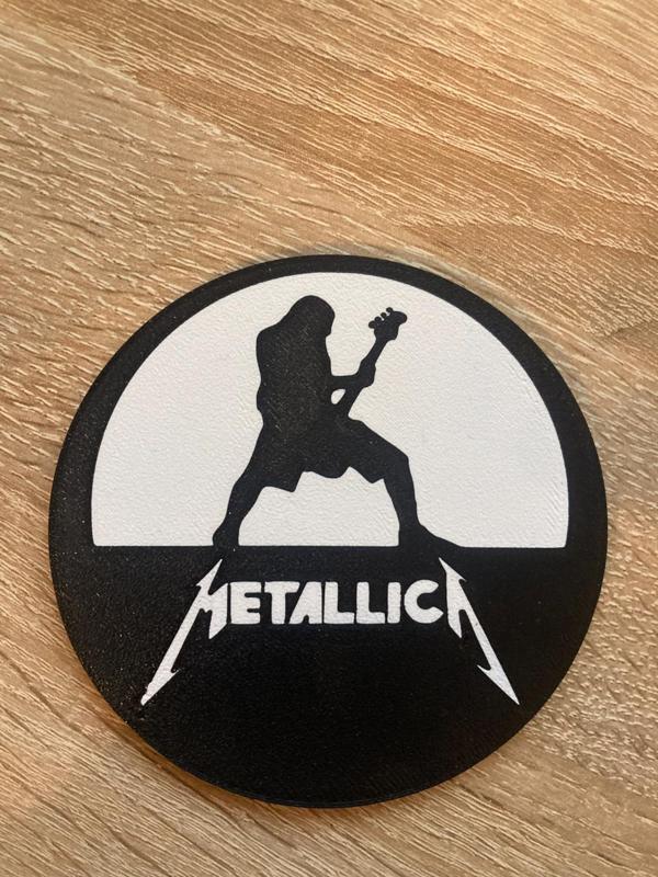 Metallica coaster