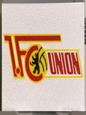 Multi-color Cover Plate for revised Phone Holder (here: Union Berlin)