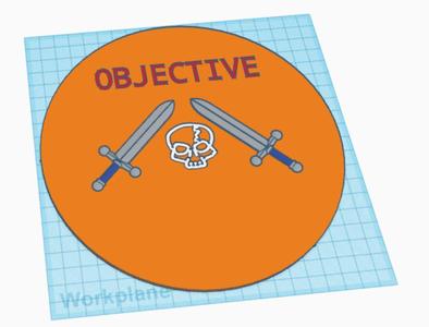 Wargaming Objective Marker