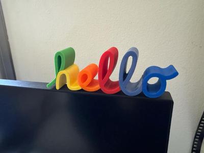 Apple's Hello