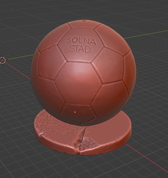 Solna Football Bollard 