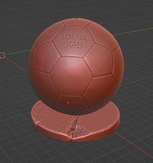 Solna Football Bollard 