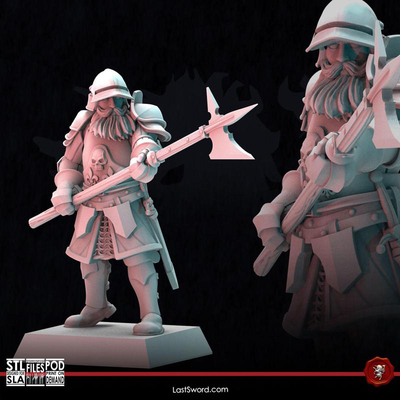 Halberdier of the Wolf Warband