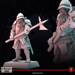 Halberdier of the Wolf Warband