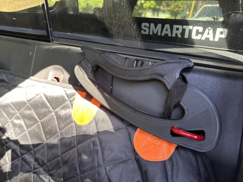 Tacoma rear seat Dog bed attachment