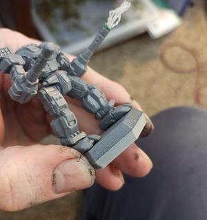 Accurate Battletech Hex Base (magnetized)