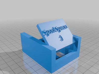 Filament spool spacer