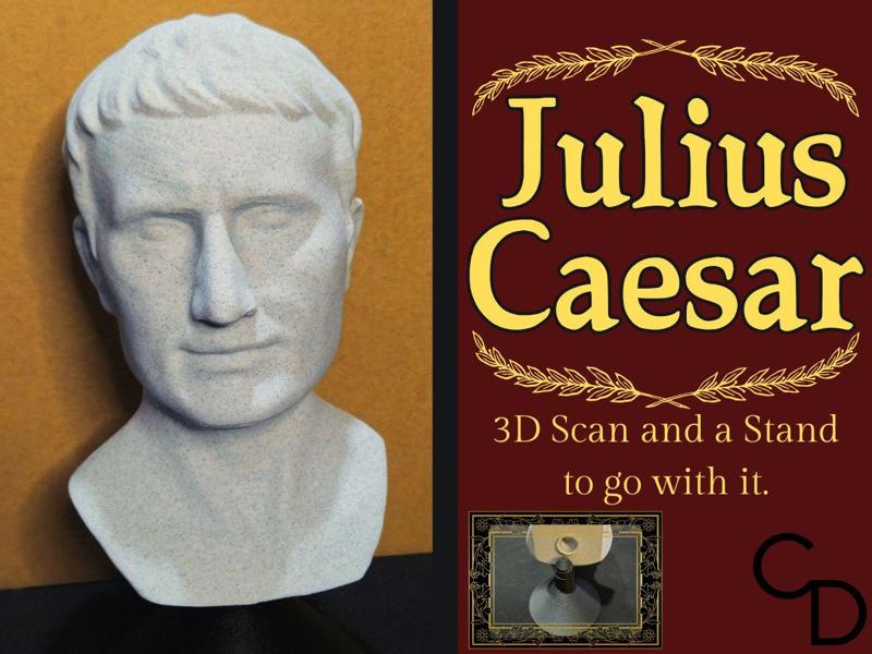 Julius Caesar 3D Scan With Weight Adjustable Base