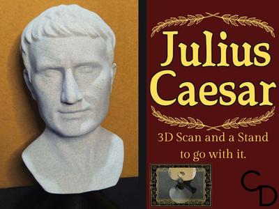 Julius Caesar 3D Scan With Weight Adjustable Base
