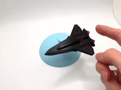 Flying Fighter Jet Fidget Spinner