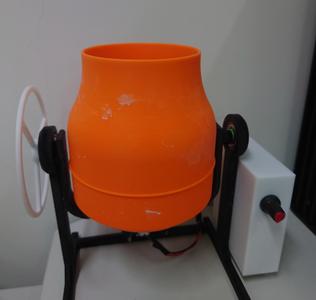 [Functional] Mini Concrete / Mortar Mixer 