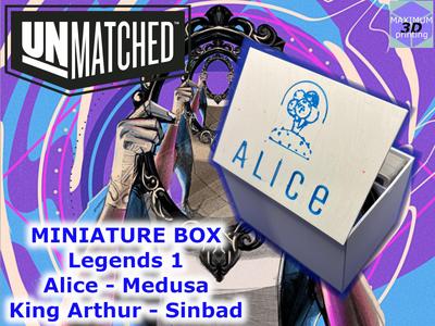 Unmatched box with personalized top cover