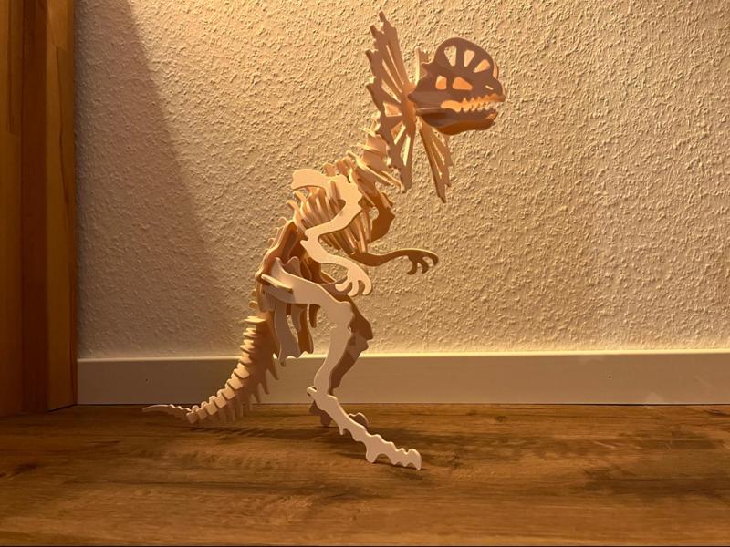Dilophosaurus 3D Puzzle