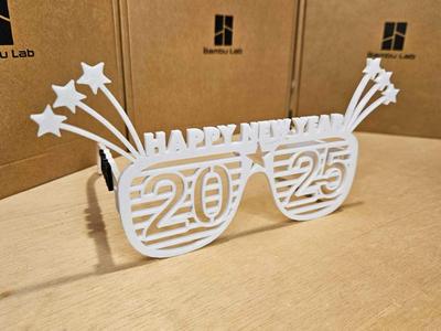 2025 New Year Party Shades Glasses 