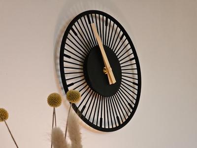 Designer Wall Clock in Storage Design