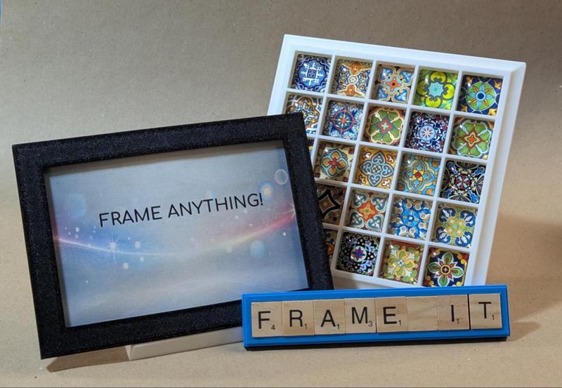 Customizable Frame - Photos, Tiles, Trading cards