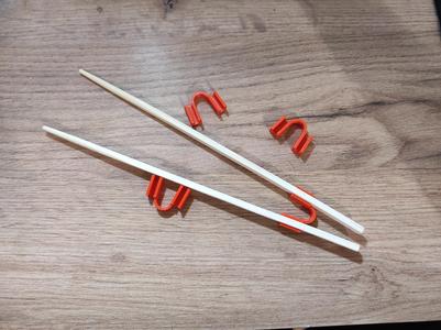 Chopstick Helper + stick rest