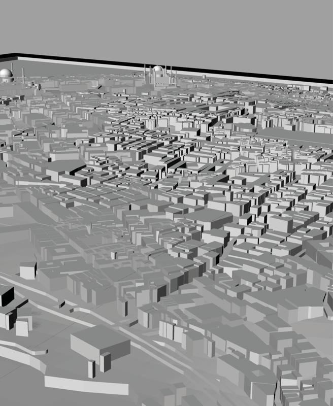 ISTANBUL, Skyline 3d map