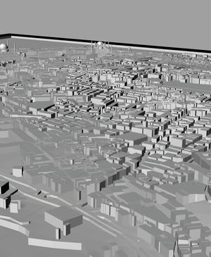 ISTANBUL, Skyline 3d map