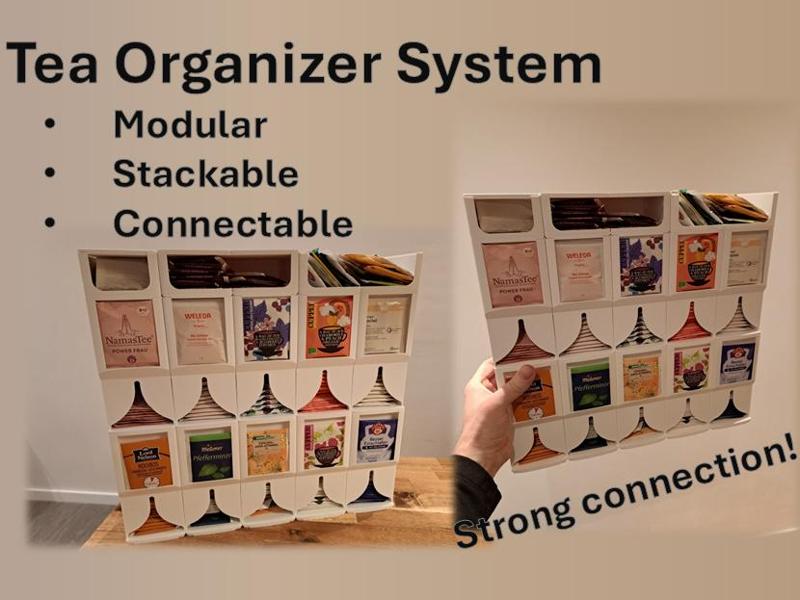 Tea Organizer & Dispenser System