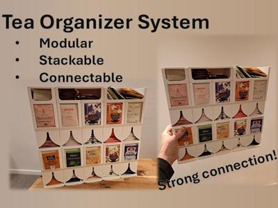 Tea Organizer & Dispenser System