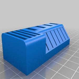USB SD and MicroSD holder for wide USB sticks (compact)