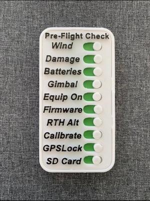 Drone Pre-Flight Checklist
