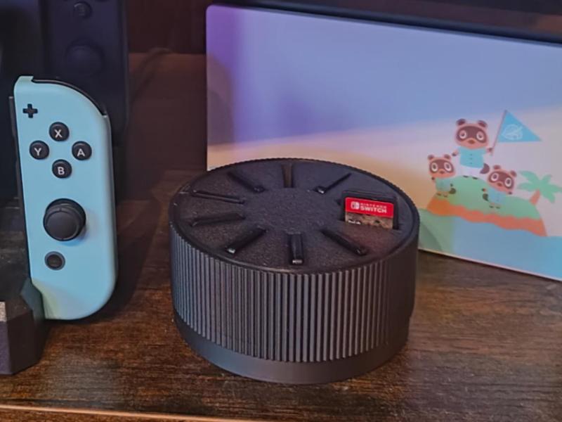 Modern Nintendo Switch Cartridge Carousel Storage