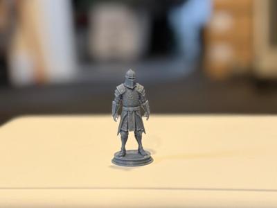 DnD Miniature Knight