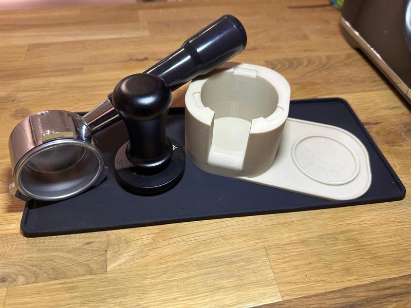 Simple 53mm Espresso Tamper Station