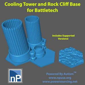 6mm/8mm - Cooling Tower & Rock Cliff Base