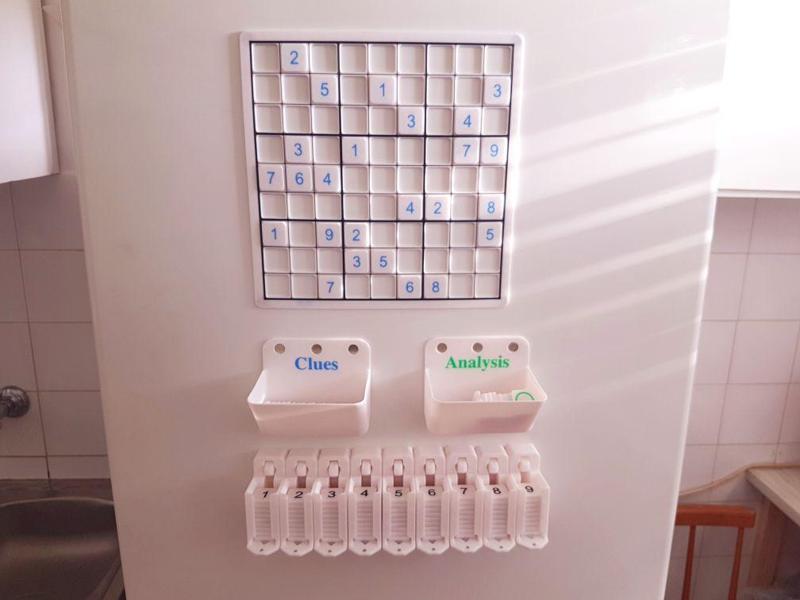 Sudoku Magnetic Fridge Game (with 30 free puzzles)