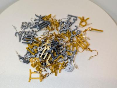 Zodiac Earrings - Dangle Style - All 12 Signs