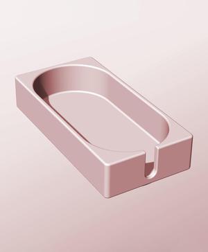 CX68-30-SS Stackable slotted bin box module for creative decor