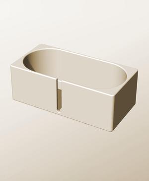 CX96-75-SB Stackable slotted component box for creative makers