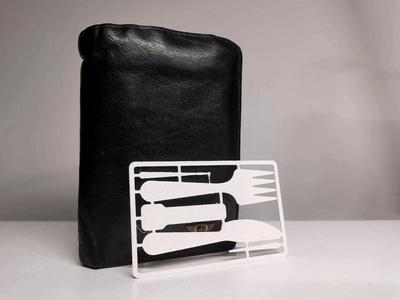 Credit Card Sized Cutlery