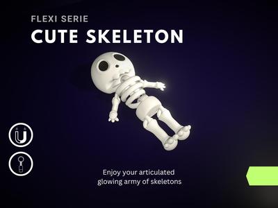 Flexi Skeleton – Fun and Spooky Articulated Fidget