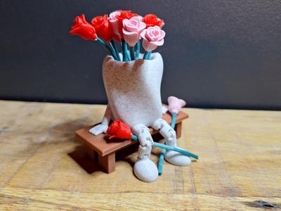 Articulated Bouquet of roses
