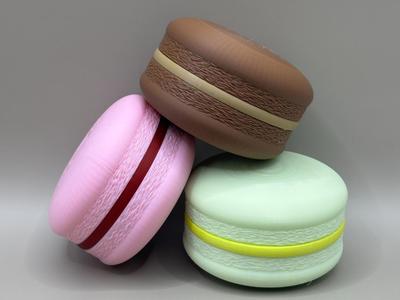 Macaron fidget slider