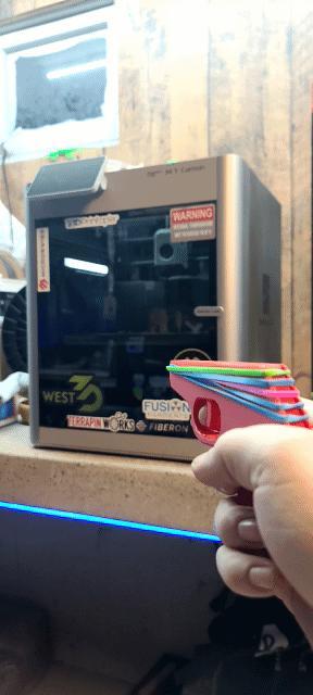 Elastic Gun Toy 