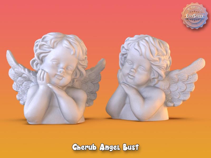 Cherub Angel Bust