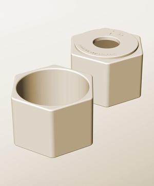 CH96-75-P Stackable pierced component box for creative makers