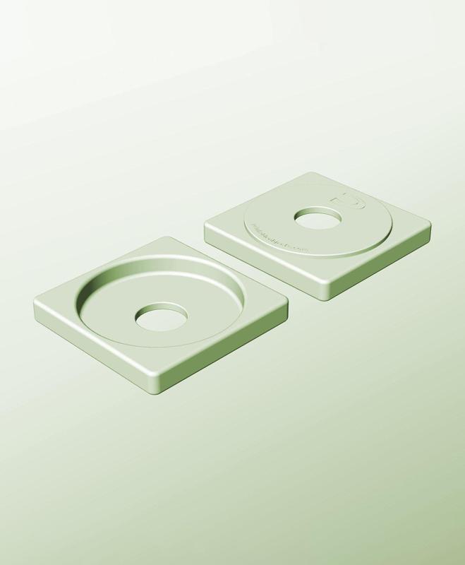 CS128-20-P Stacking pierced component box bin for makers