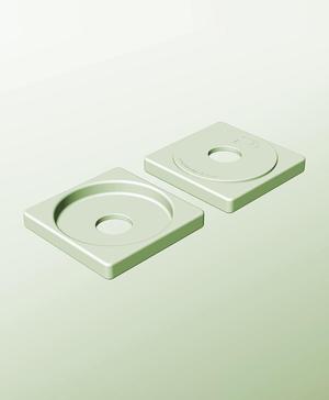 CS128-20-P Stacking pierced component box bin for makers
